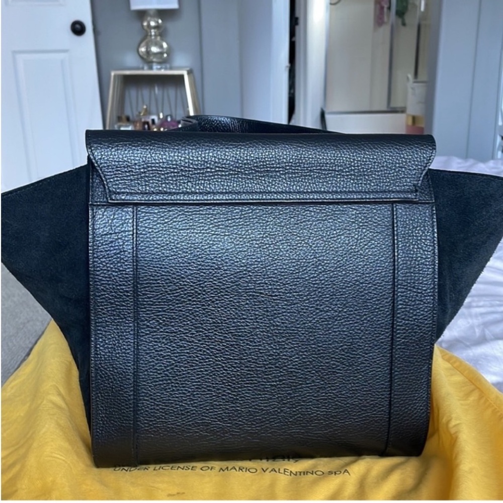 Valentino Black Genuine Leather large Bag brand new with the tags and receipts. - Picture 11 of 15